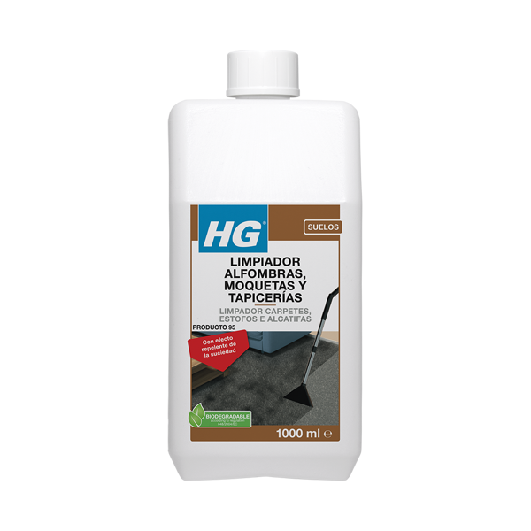 Limpador de carpetes, carpetes e estofados HG 1 litro