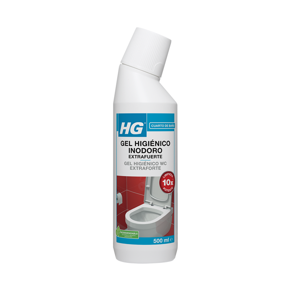 HG gel de limpeza extra forte para sanitas 500 ml