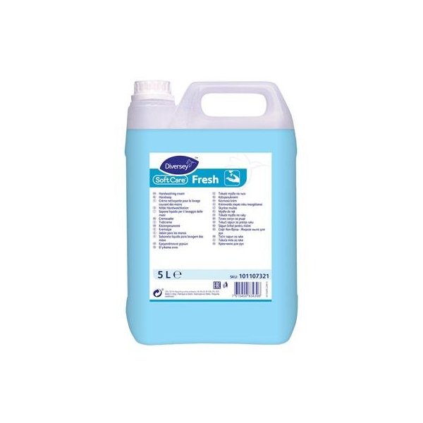 Diversey Soft Care Fresh sabonete suave para mãos 5L