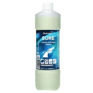 Diversey SURE Interior&Surface Cleaner. Detergente de interiores y superficies ecológico 1L