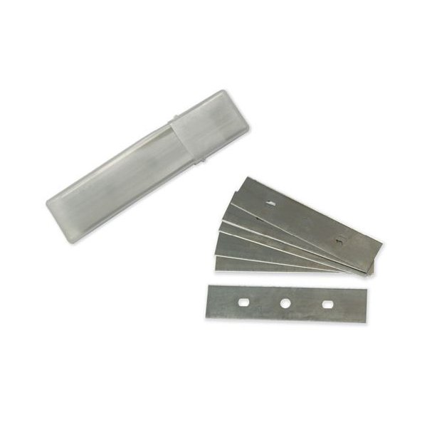 Pack 10 cuchillas para rascador cristal 10 cms Pack 10 cuchillas para rascador cristal 10 cms