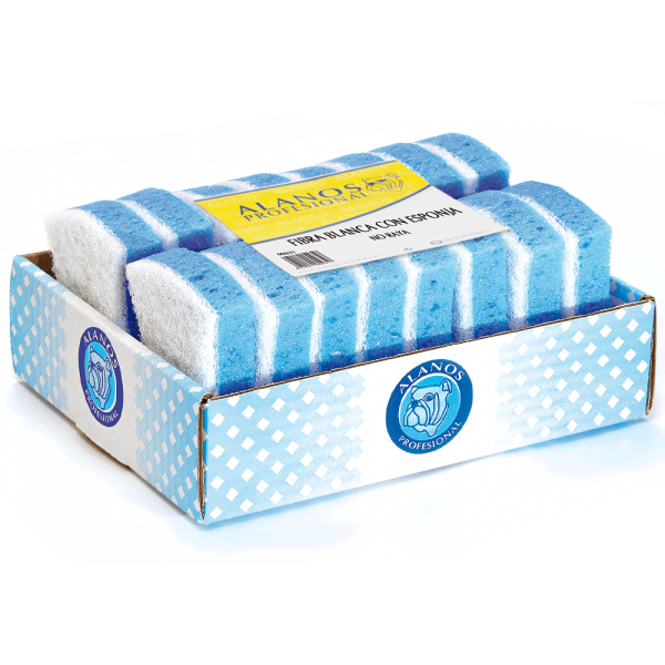 Comprar Estropajo fibra blanca baño if en Supermercados MAS Online
