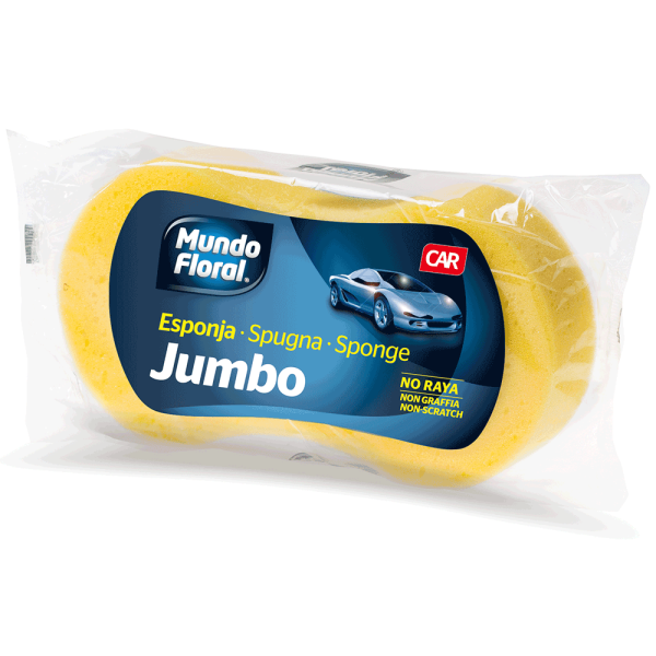 Esponja Jumbo para coche. Caja 11 uds