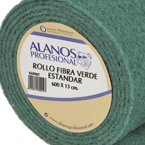 Rollo de estropajo fibra verde STANDARD 6 metros