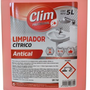 Detergente cítrico anti-calcário. Caixa 2 garrafas 5L