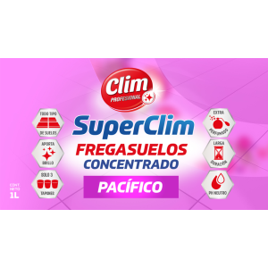 SuperClim Fregasuelos concentrado Pacífico 1L