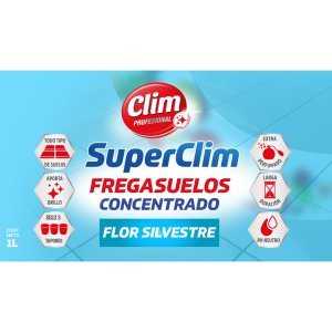 Limpador de piso concentrado SuperClim AIR 1L