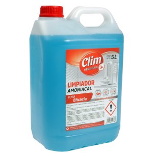 Limpiador amoniacal densidad alta. Caja 3 garrafas 5 L