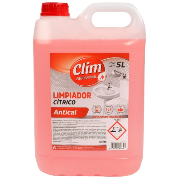 Limpiador cítrico antical. Caja 2 garrafas 5L