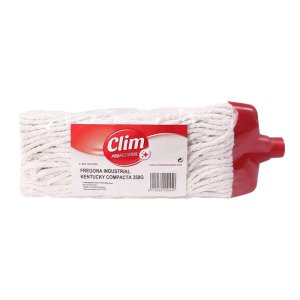 Clim Professional Mop industrial Kentucky compacto algodão branco 350 grs