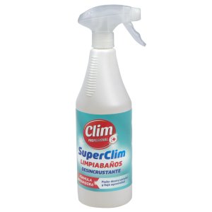 SuperClim Limpiabaños desincrustante todo uso 750 ml. Caja 12 uds