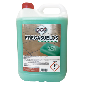 Fregasuelos al Jabón Verde especial superficies delicadas 5 L