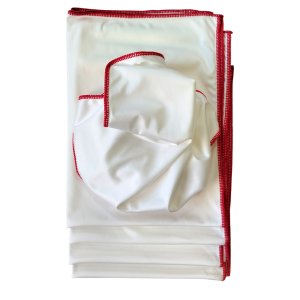Paños de pulido y abrillantado de cristalería y vajillas. 70x50cm. Pack 5 uds