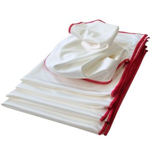 Paños de pulido y abrillantado de cristalería y vajillas. 70x50cm. Pack 5 uds