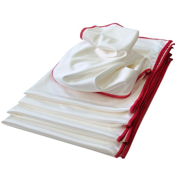 Paños de pulido y abrillantado de cristalería y vajillas. 70x50cm. Pack 5 uds