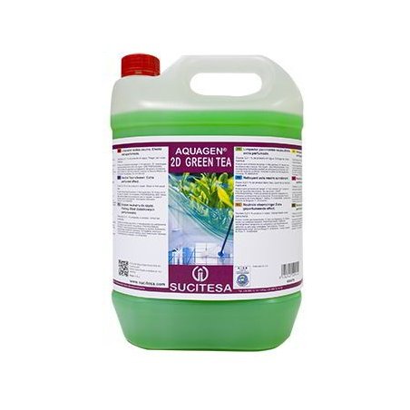 Limpiador suelos neutro. Efecto extraperfumado. BT 5 L. Green Tea