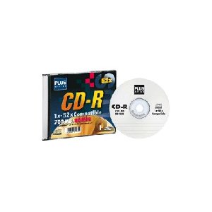 CD Grabable 52x 700Mb 80Min Funda rígida