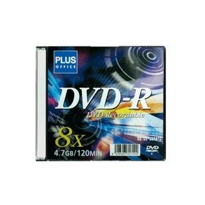 DVD Grabable 8x 4,7Gb 120Min Funda rígida