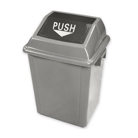 Papelera universal de 60 litros con tapa basculante