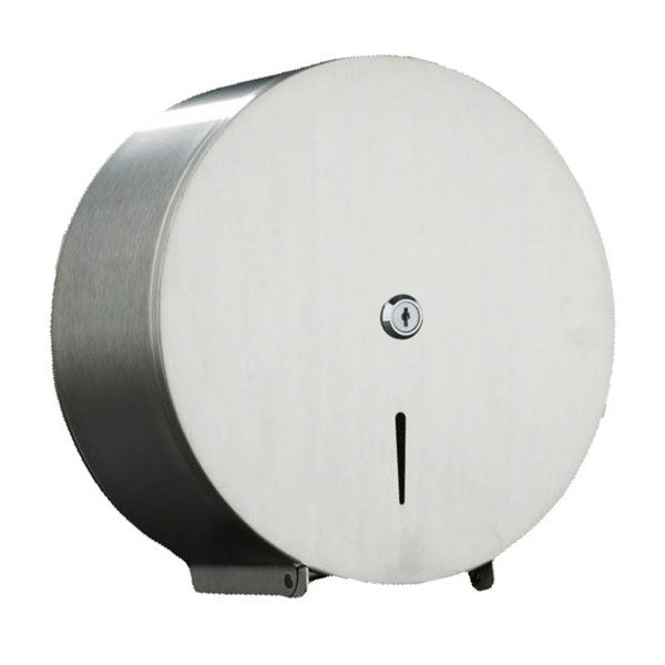 Portarrollos papel higiénico industrial acero inox. satinado Portarrollos papel higiénico industrial acero inox. satinado