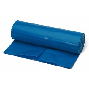 Bolsas de basura comunidad extraresistente Azul. Rollo 10 uds