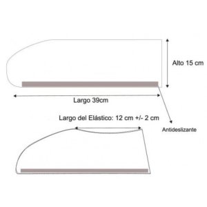 Cubrecalzado desechable antideslizante. Caja 1000 uds