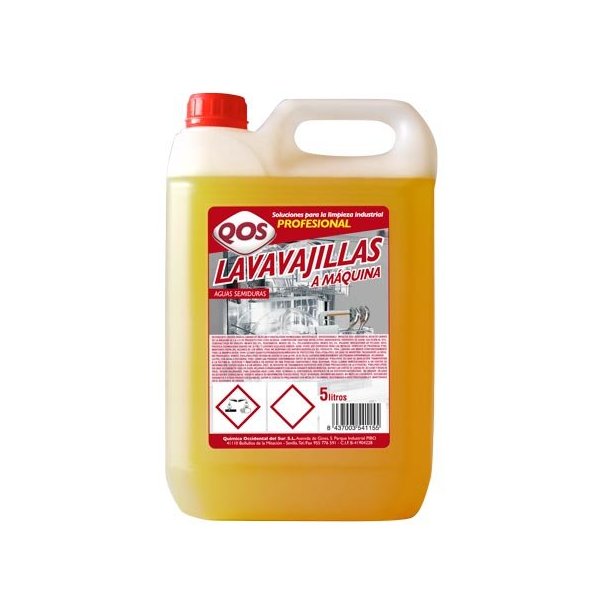 detergente lavavajillas y abrillantador