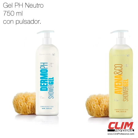 Gel Ph neutro bote 750 ml con pulsador de ClimProfesional