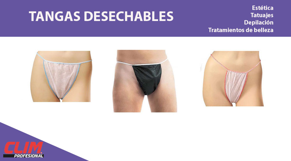 tangas desechables