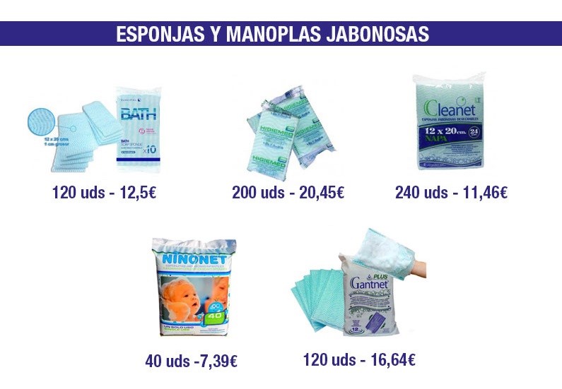 usar esponjas jabonosas