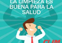 la limpieza es buena para la salud