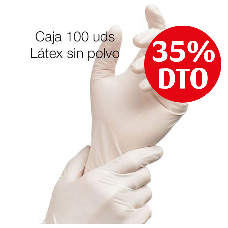 guantes de látex