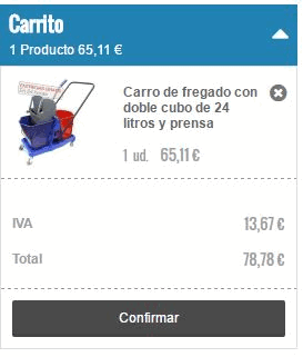 Carrinho de compras