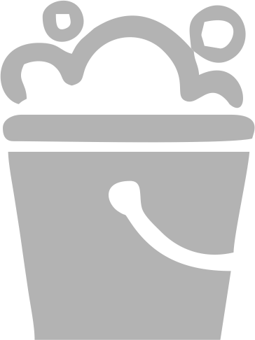 cubo de limpieza